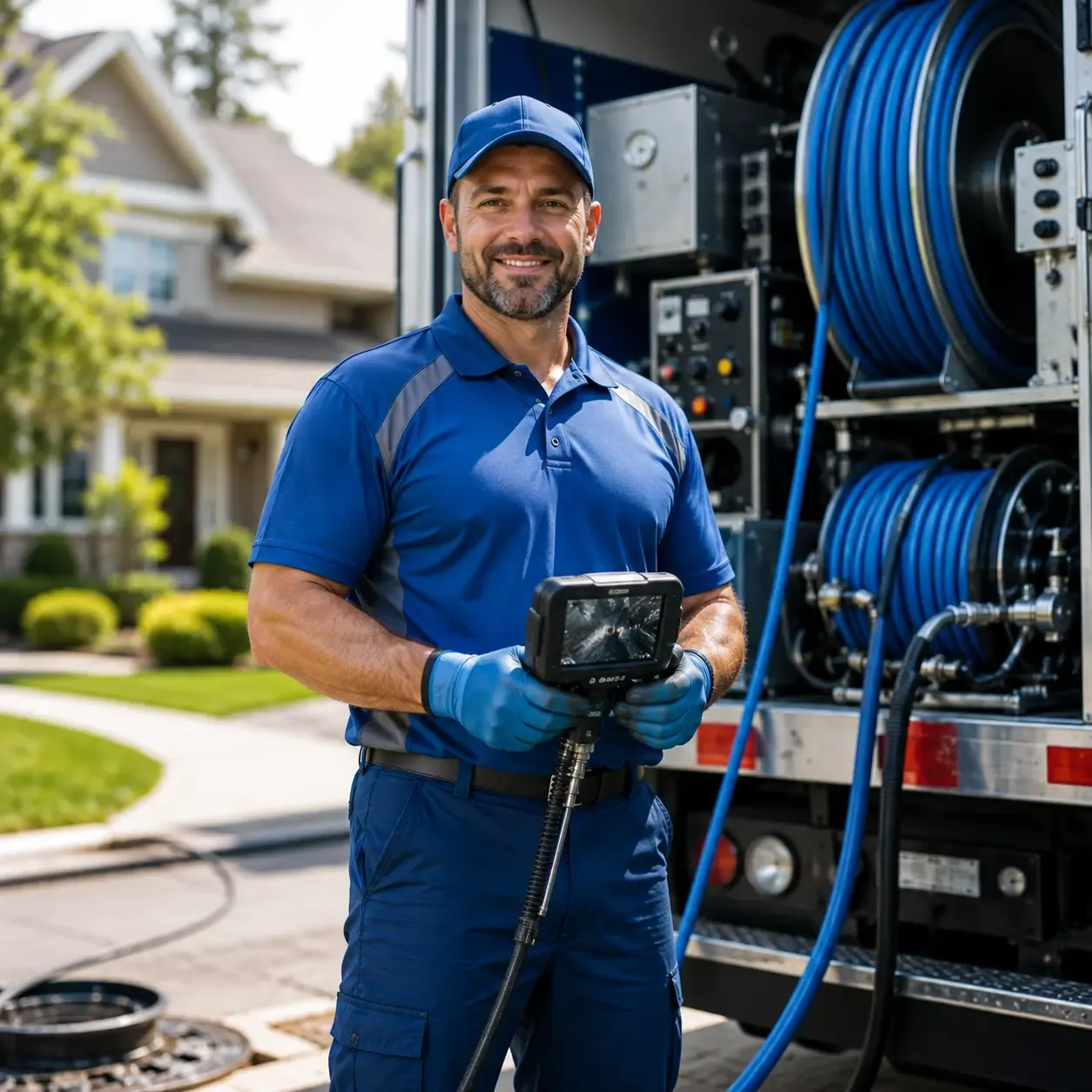 Local outdoor drain cleaning specialists in Gladwin, MI